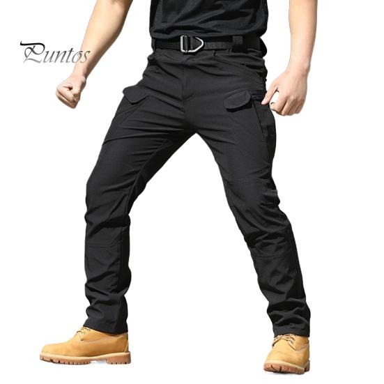 

Чоловічі тактичні штани Водонепроникні штани-карго з кількома кишенями Швидко сохнуть Похідні робочі штани для риболовлі Кемпінг на природі XL