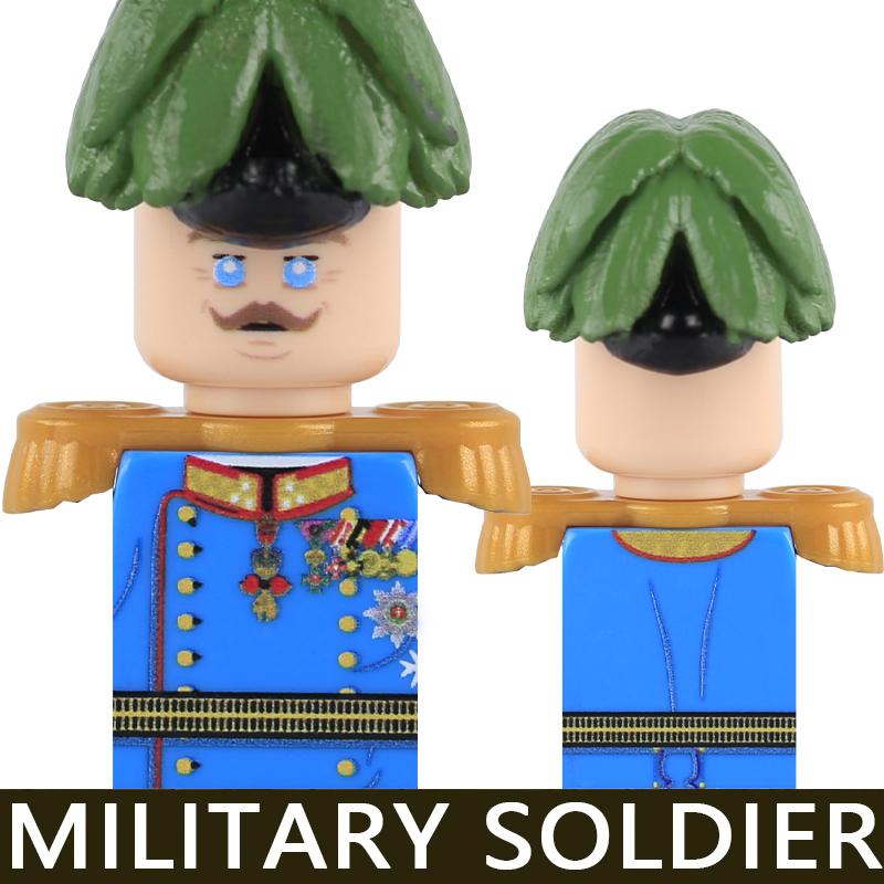 WW2 Military Soldier Figures Building Blocks Army Japanese Warrior Medical Nurse Officer Infantry Helmets UV Printed Bricks Toys