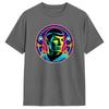 Vintage TShirt Summer Stars Treks Spock Ruminations In Neon Novelty T Shirts Cotton Tshirt for Men Y2K Basic Plus Size Top Tees
