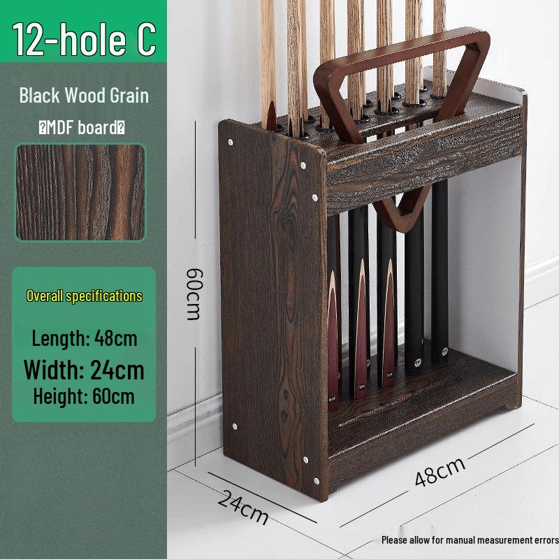 Jundingying Vertical 12-Cue Billiard Rack