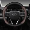 New Car Leather Steering Wheel Cover For Toyota CHR Rav4 Toyota Toyota Yaris Wildlander RAV4 LE AWD GTQ6440 Car