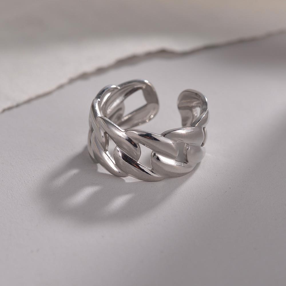 Adjustable Non-Fade Electroplated Couple's Ring