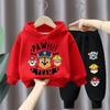 Children's Spring Autumn Long Sleeved Hoodies and Long Pants 2pcs Sets Kids Sweatpant Sets Boys PAW Patrol Tracksuit Clothing