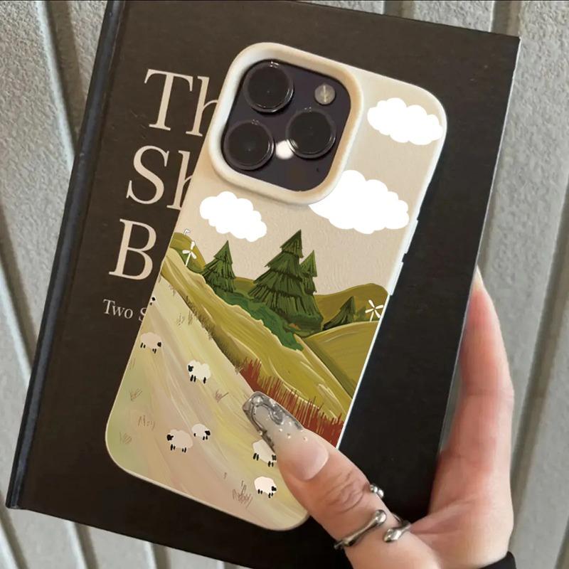 Lovely Cat Dog Animal Pattern Mobile Phone Case For iPhone 17 16 15 14 Plus 11 13 12 Pro Max 16E 17Air X XR XS Max Soft Cover
