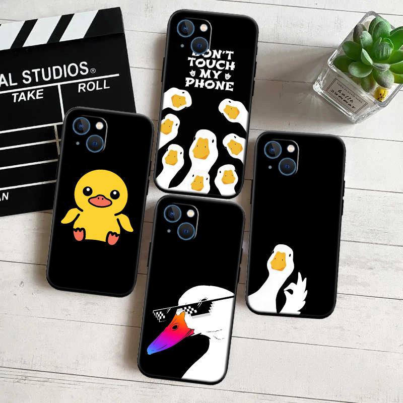 DUCK Cartoon Phone Case for Huawei Mate 20 P Smart+ P20 P30 Lite Pro Y5p Y6p Y6s Y7a Y8p Y8S Y9 Prime Y9S