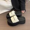 Versatile Skirts, Muffin Shoes, Beach Sandals, and 2025 New Summer Platform Heightened Slippers for Women