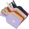 Airplane Suitcase Tag PU Luggage Tag Boarding Pass Information Card Portable Baggage Name Tags  Men