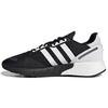 Tênis Unissex ZX 1K Boost Preto Branco Core-Black Cloud-White Preto-Prata FX6515