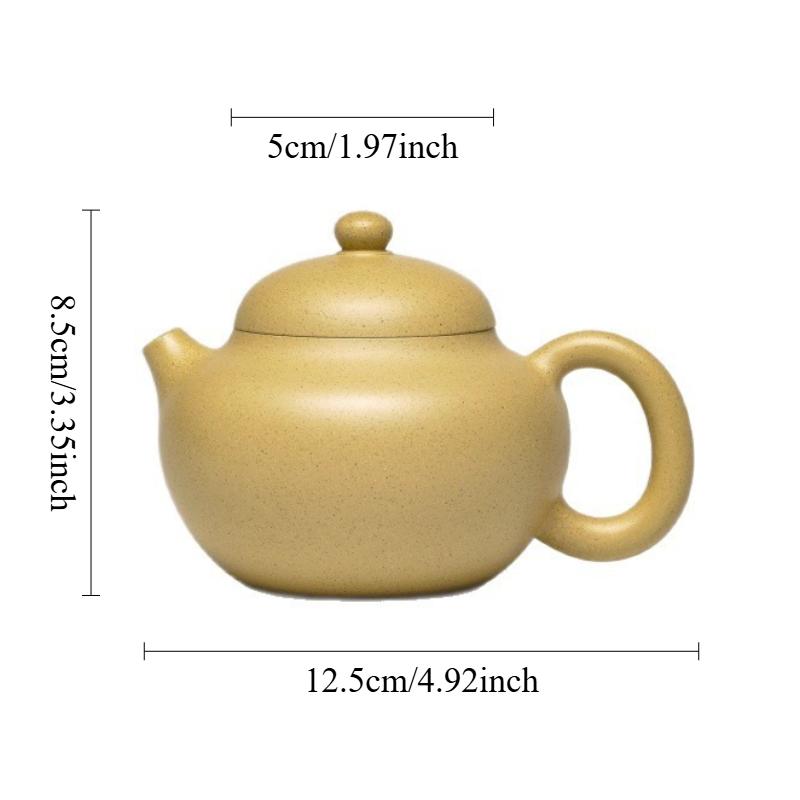 

Yixing Purple Clay Teapot Green Mud Wendan Tea Pot 9-hole Filter Teapot Small Capacity Kung Fu Tea Set Tea Ceremony Accessories