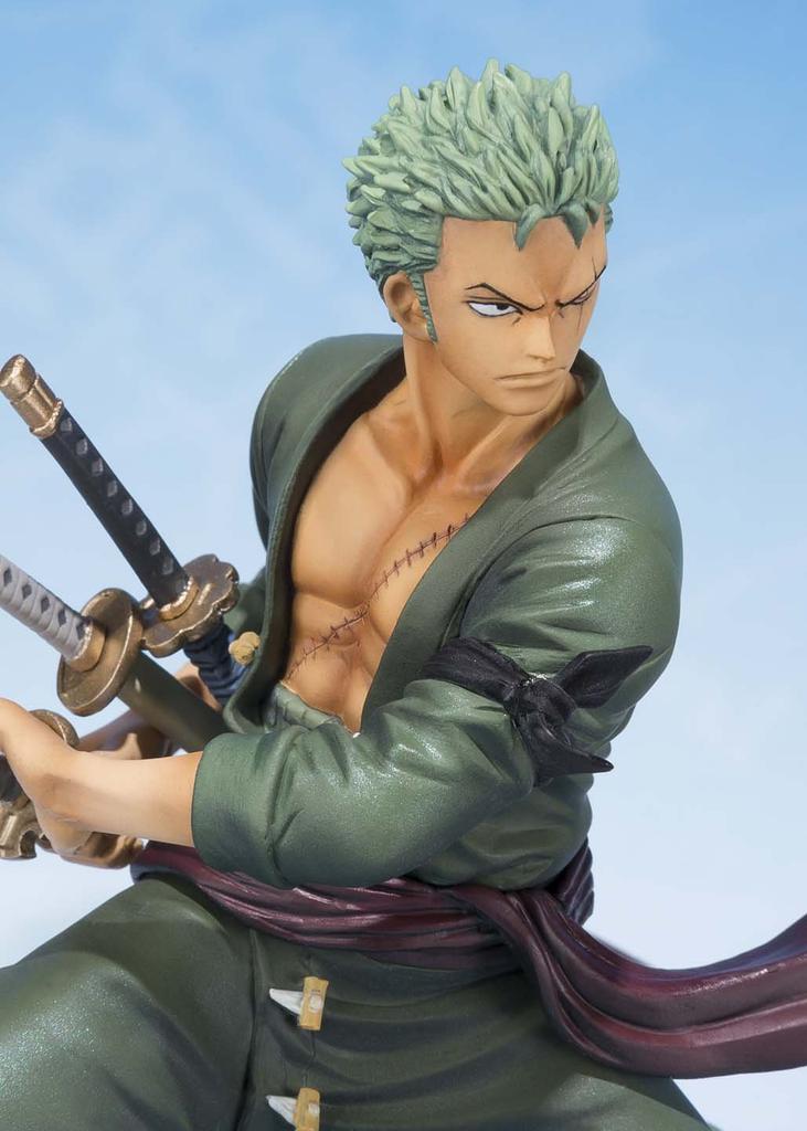 TAMASHII NATIONS Figuarts ZERO Roronoa Zoro Anniversary 125mm Painted Finished Figure -5th Edition- Approx. ABS&PVC