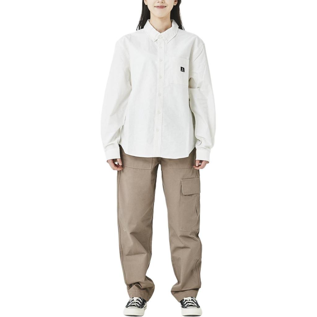 Converse Shirts Unisex White Lapel Moderate Other 10026002-A01