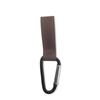 Metal Carabiner Stroller Hook with Nylon Velcro for Mummy Bags