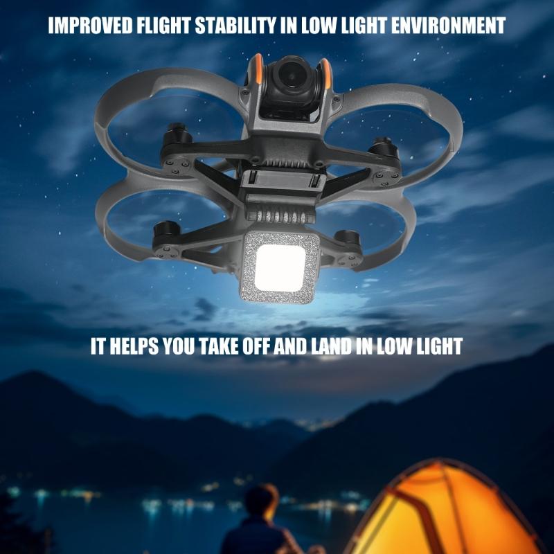 Avata2 Drone'lar İçin Yüksek Parlaklıkta LED Flaşör Işığı, Gece Uçuş Güvenliği İçin 3 Aydınlatma Modlu, Net Hava Fotoğrafçılığı