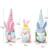 1pc Faceless Gnome Rabbit Dolls Handmade Bunny Carrot Dwarf Plush Doll Spring Easter Bunny Gnome Decoration Kids Easter Gifts