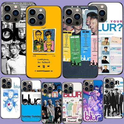 Blur Band Phone Case For Iphone 17 Air 15 Pro 14 Plus 16 Pro Max 17E 16E 12 13 Mini 11 Cover Cute Fundas