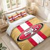 Sada povlečení 1 povlak na přikrývku 2 povlaky na polštář Potisk San Francisco 49ers Ložnice Domácí dekorace