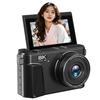 AiMike 8K Digital Camera with Wi-Fi Transfer, Smartphone Transfer, 88MP Display, 180° Rotatable Display, 64GB Micro SD Card Included, 48MP Effective