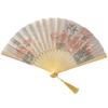 Exquisite Ancient Style Printing Folding Fan Vintage Handheld Fan Bamboo Fan  Classical Dance