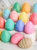 3D Easter Egg Silicone Candle Mold Embossment Egg Candle Making Supplies Plaster Ornaments Handmade Soap Mould Home Decor Gifts