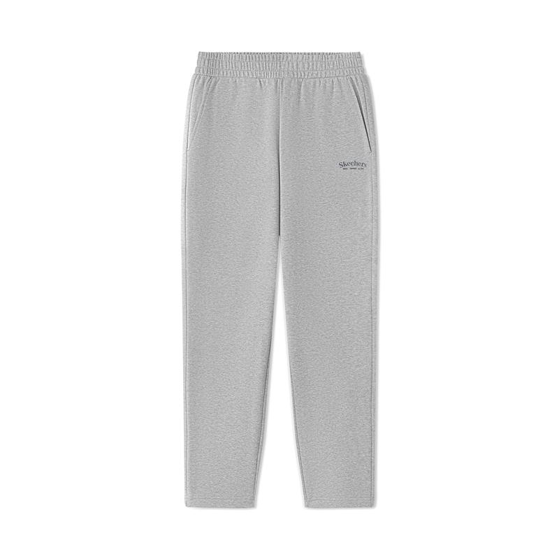 Skechers Sports Alliance Series Simple Comfortable Solid Color Breathable Knitted Sports Pants Men bottoms L325M099-004F S