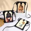 Cute Mobile Phone Bag Female Versatile Small Clear Package Mobile Phone Messenger Mini Small Bag