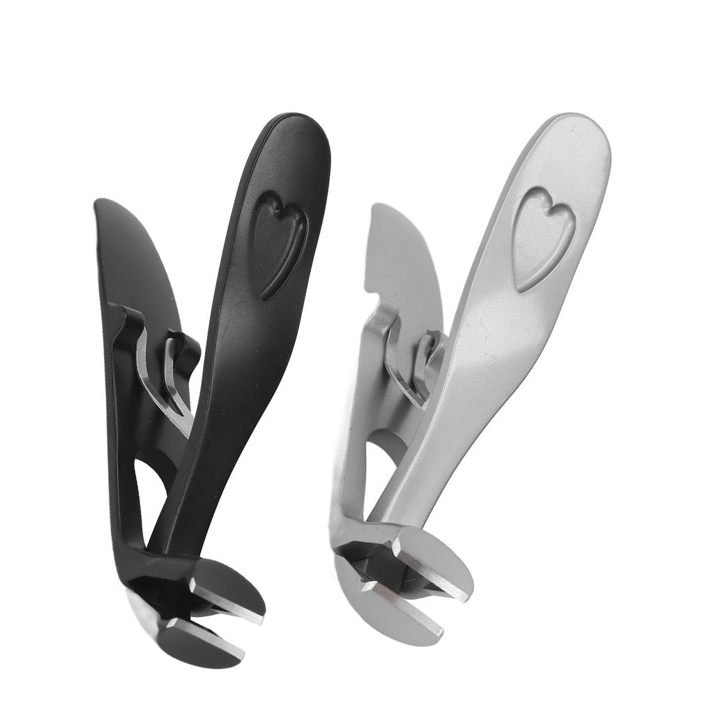 Nail Clippers for Seniors Thick Toenails Large Angled Head Ergonomic Wide Opening Heavy Duty Cutter
