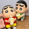Crayon-Shin Chan Desk Night Light Desktop Ornament Cute Crayon-Shin Chan Reading Light Funny Gifts Cartoon Lamp Decoration