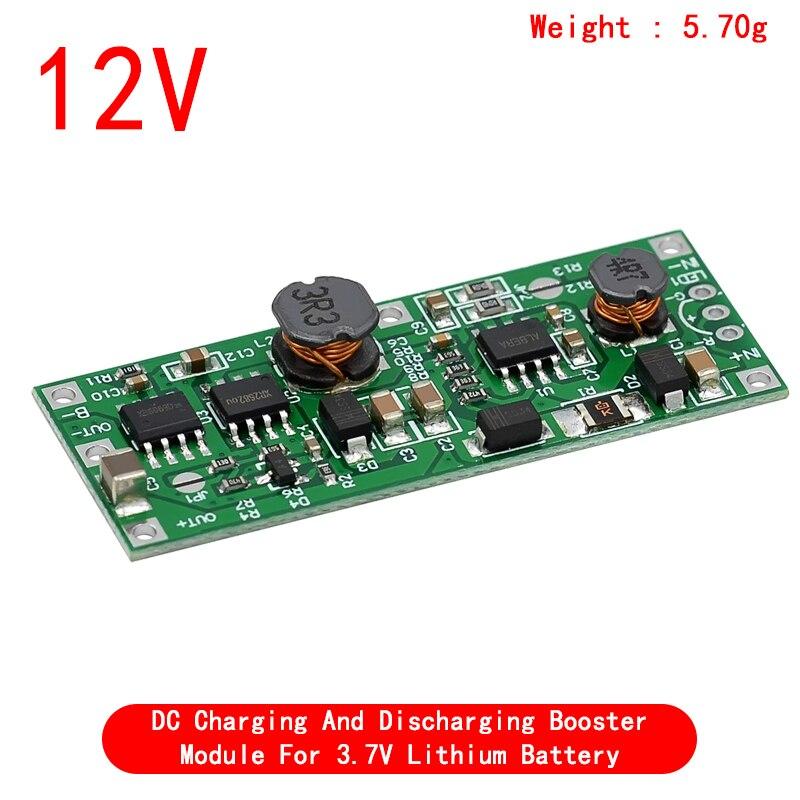 DC 5V 9V 12V Charging Step Up Booster Module for 18650 Lithium Battery UPS Voltage Converter Protection