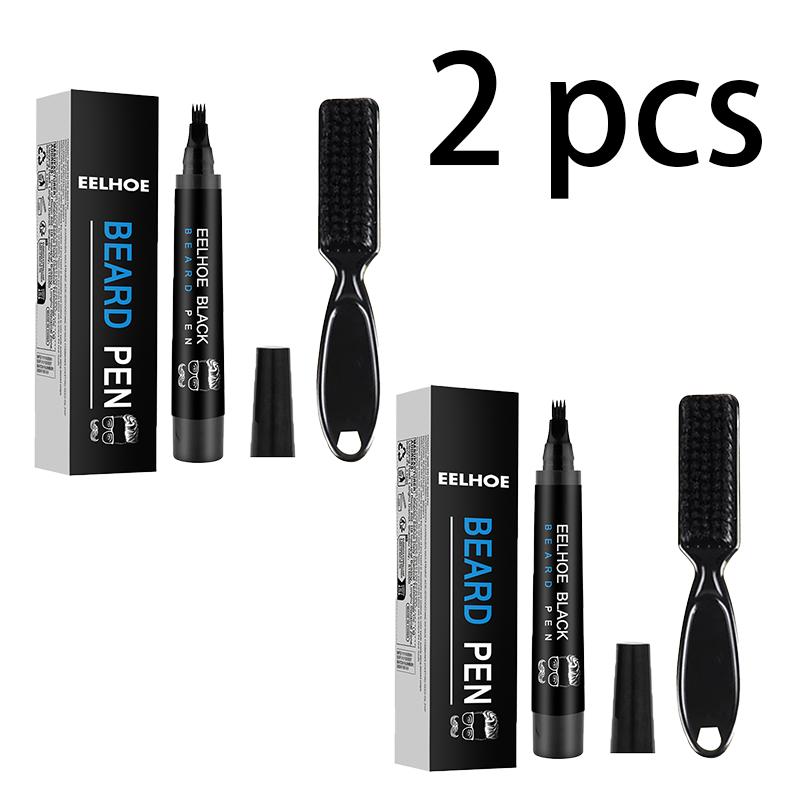 EELHOE Beard Filler Kit Waterproof Sweatproof Beard Pen Beard Tracer