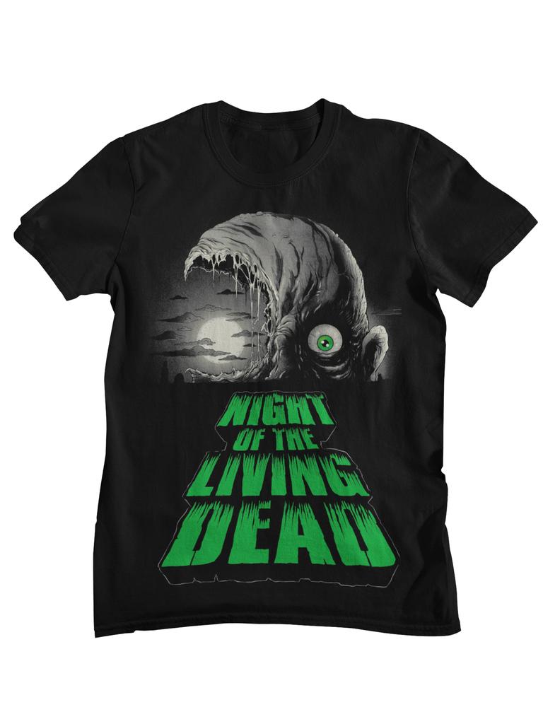 Night Of The Living Dead Retro Zombie Horror Movie Graphic TShirt Unisex Women Casual Cotton Streetwear Tops