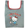 Yasuda Tsusho Hello Kitty Mini Eco Bag Foldable Reusable Shopping Bag Polyester Satin Compact Pocketable