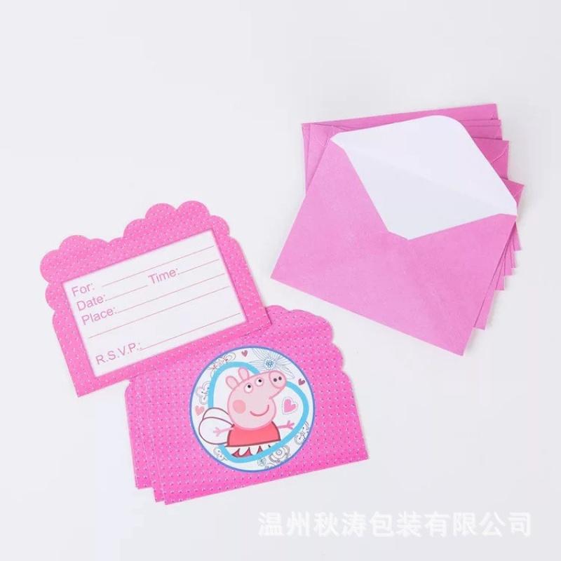 Festival Party Decorations Supplies Peppa Pig Theme Home Decor Birthday Party Decoration Set