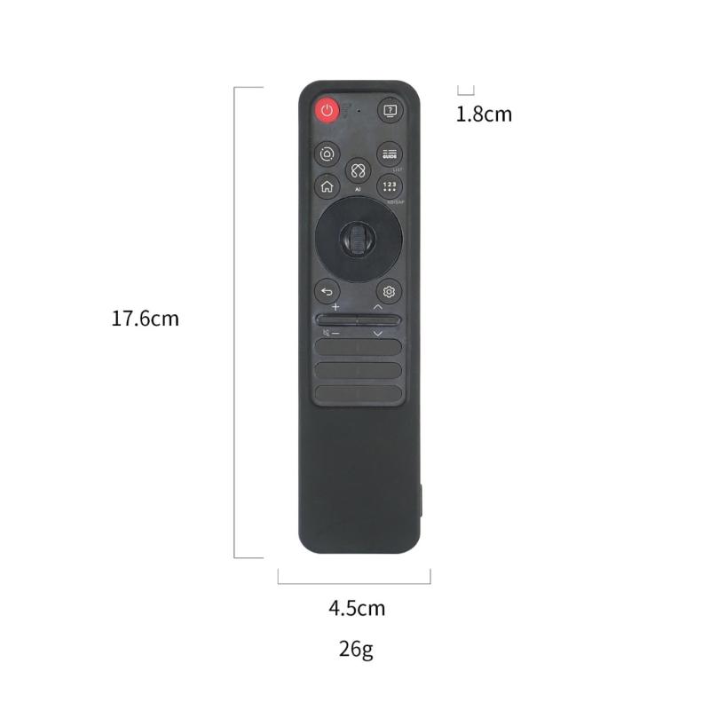 Silicone Remote Guard Anti Drop Design Nonslip Texture Seamlessly Button Alignment Easy Wipe Clean for MR25GA