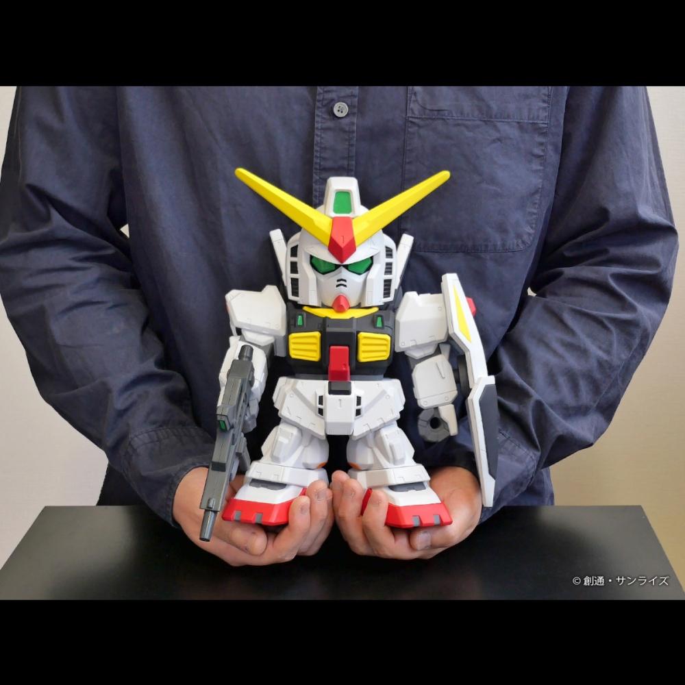 SD Gundam Jumbo Soft Vinyl Figur SD RX 178 SD Gundam Mk II Neuauflage 