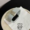 Geflochtenes Music Puppy-Uhrenarmband für die Apple Watch Series 5–9 und SE
