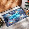 Chelsea FC Printed Flannel Area Rug Non Slip Soft Polyester Floor Carpet Indoor Decor Mat for Bedroom Living Room Sofa Game Room Home Decoration