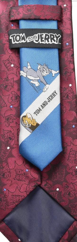 Tom and Jerry polka dot necktie