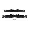 2Pcs Toe Alignment Tool Plates Heavy Duty Stainless Steel Wheel Balancing Tools with Hanging Holes