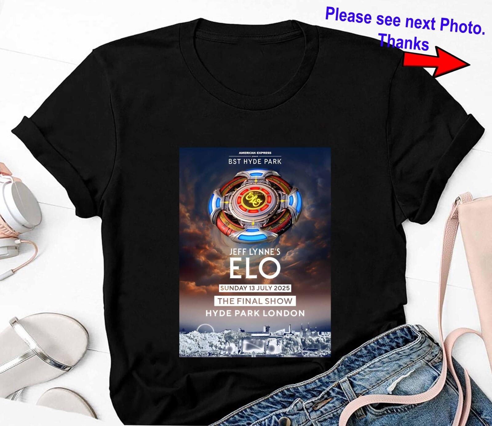 Jeff Lynne ELO London BST Hyde Park 13 July 2026 Unisex Shirt Fan Gift XL