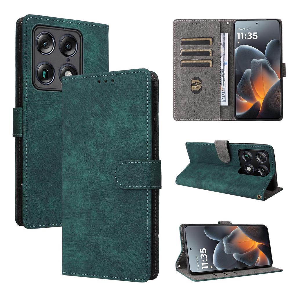 Flip Cover Compatible for Motorola Signature PU Leather Phone Case Full-Body Protection with [RFID Blocking]