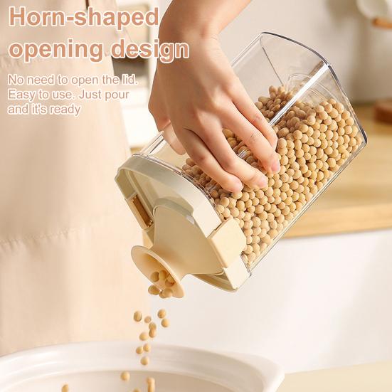 Borcan Sigilat Organizator Cereale Uscate BPA Depozitare Alimente Făină Zahăr Depozitare