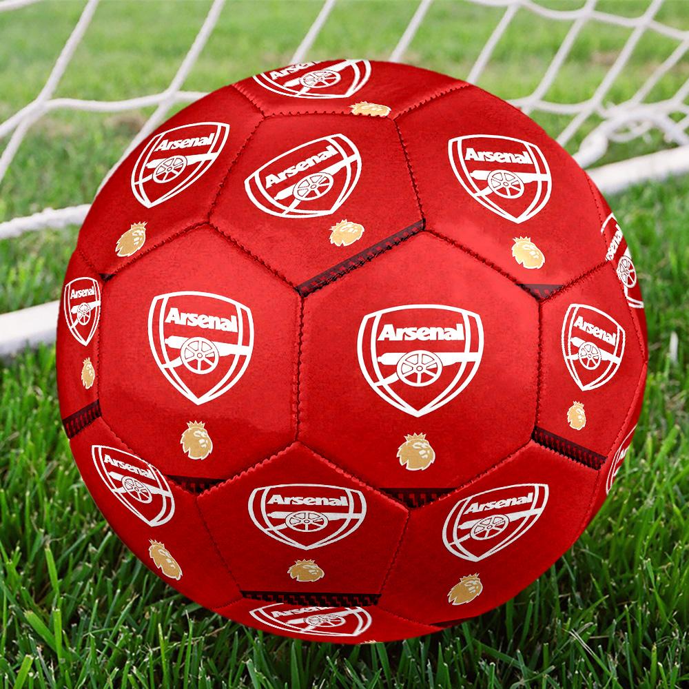 Football team.C Print Size 5 Soccer Ball, Standard Match Football for Sports Game and Team Practice, Ideal Gift for Soccer Fans