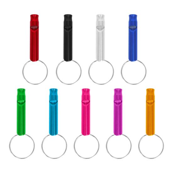5Pcs/Set High Pitch Creative Whistle Aluminum Alloy Practical Clear Sound Safety Whistle
