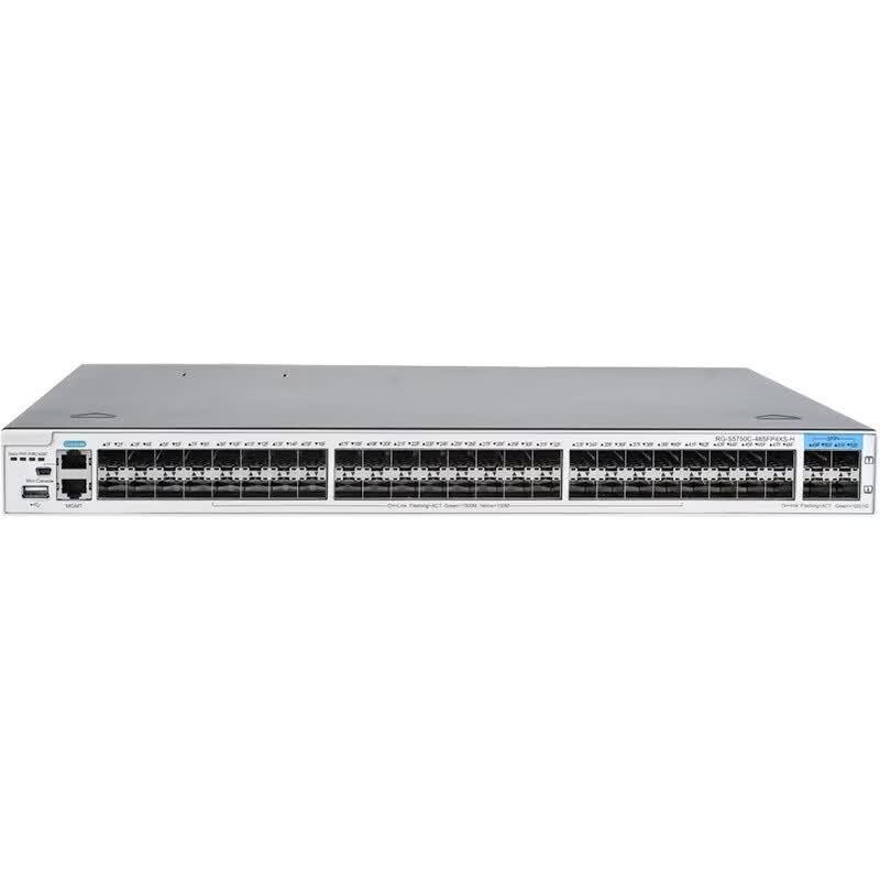 Ruijie RG-S5750C-48SFP4XS-H 48-Port Gigabit Fiber Aggregation Switch with 10G Uplinks