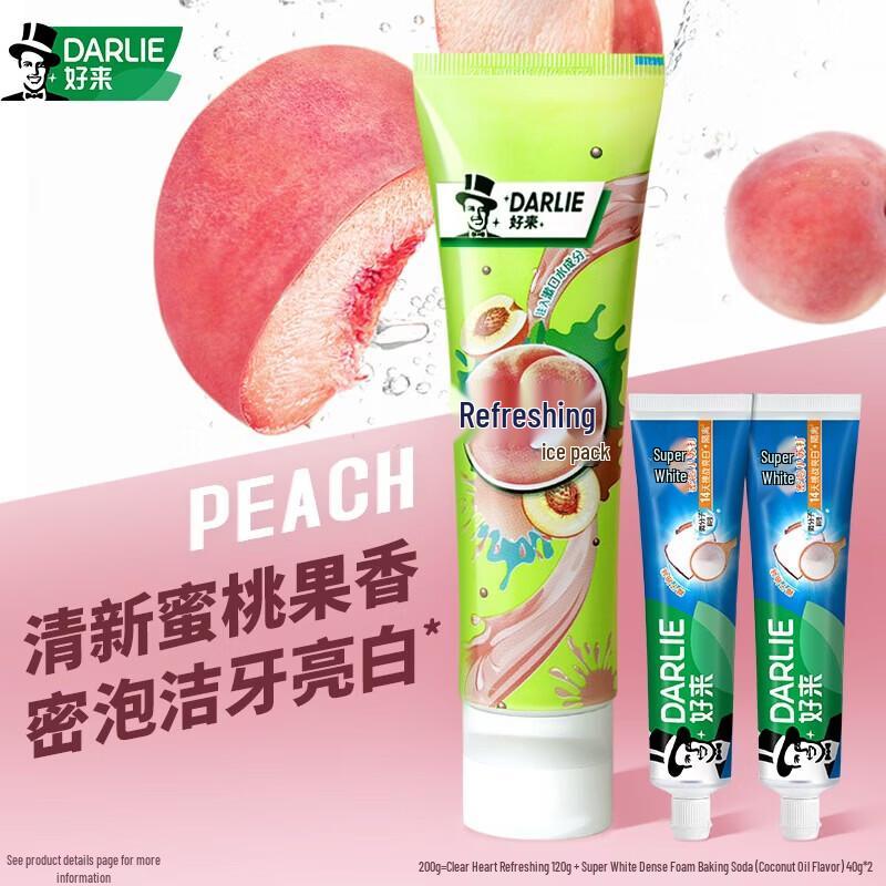 Darlie Menthol Fresh & Baking Soda Toothpaste Set