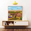 Stardew Valley 5D Round Diamond Painting Kit Diamond Embroidery Painting Rhinestones Mosaic Frameless Handwork Decoration Arts