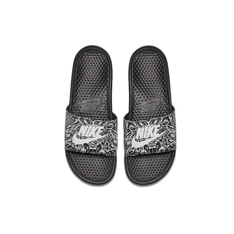 Nike Benassi Jdi Print 'Black Summit White' 631261-006