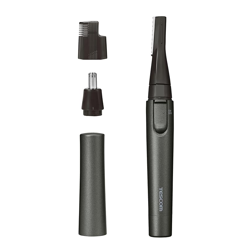 

Tescom face shaver shaver men s nose hair cutter battery operated Parts washable TK291A-H