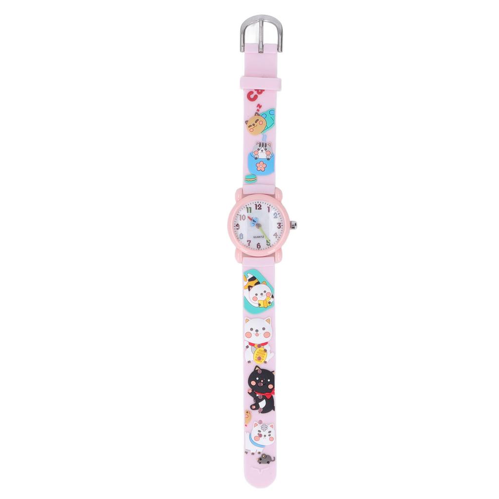 Kids Watch 3D Cartoon Style Super Cute Life Waterproof Clear Scale Rich Colors Girl Watch for Boys Girls Kids