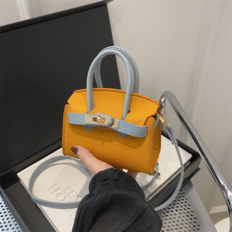 Children's Bag 2025 New Stylish and Simple Princess Mini Bag Girls and Girls with Hand Bag